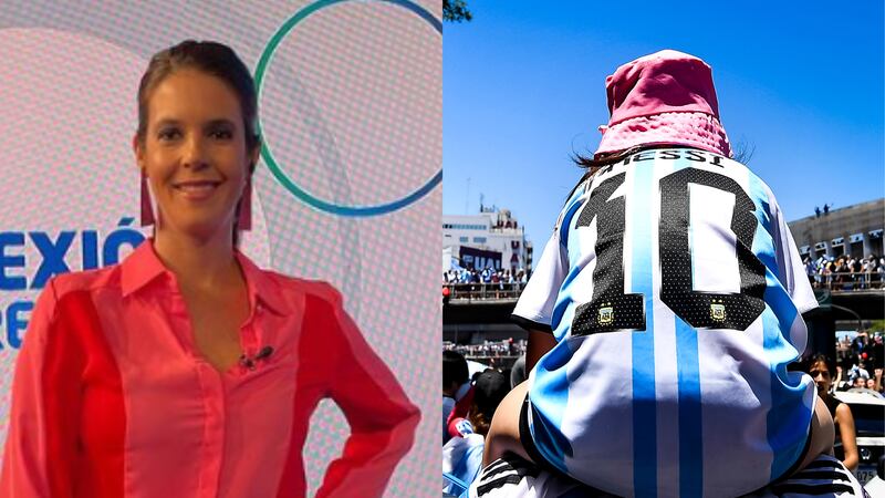 Milena Gimón se indignó porque cancelaron las clases de su hijo por el partido de Argentina.