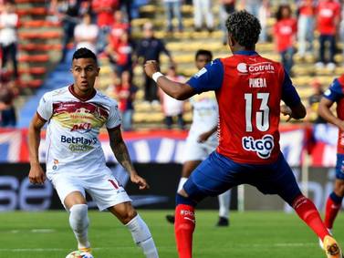 ‘Pipe’ Pardo regresó con gol al FPC y Medellín le ganó bien al Tolima
