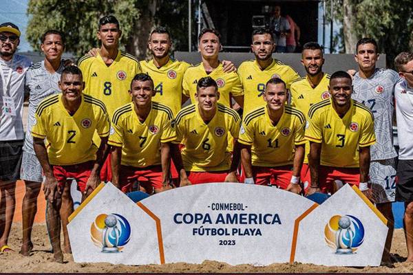 ¡Sueño de Mundial! Colombia se metió en semifinales de Copa América de Fútbol Playa