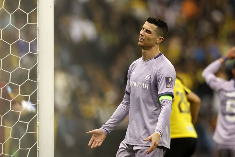 Cristiano Ronaldo no ha podido deslumbrar con el Al Nassr.