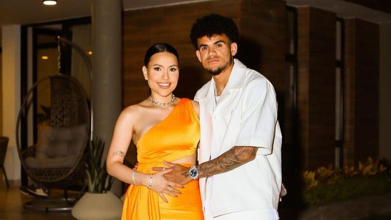 Esposa de Luis Díaz confirmó que está embarazada