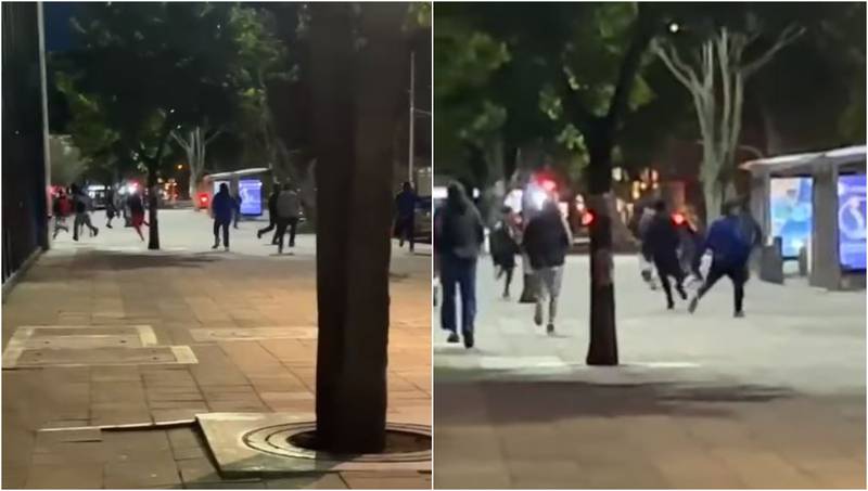 Hinchas de Millonarios también atacaron a los de Universitario en Bogotá