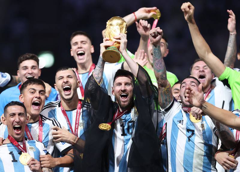Messi ganó su primer Mundial con Argentina