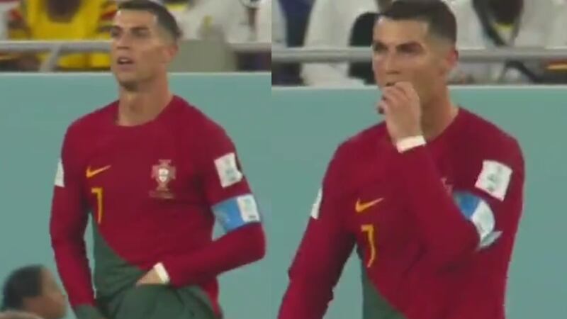 Cristiano Ronaldo quedó 'mal parado' en las cámaras