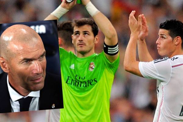 Elogios de Iker Casillas a James Rodríguez por su nivel en Real Madrid ¿Opinará igual Zinedine Zidane?