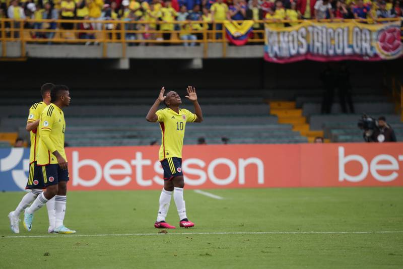 Venezuela VS Colombia por la fecha final del Sudamericano  Sub 20 en Bogotá