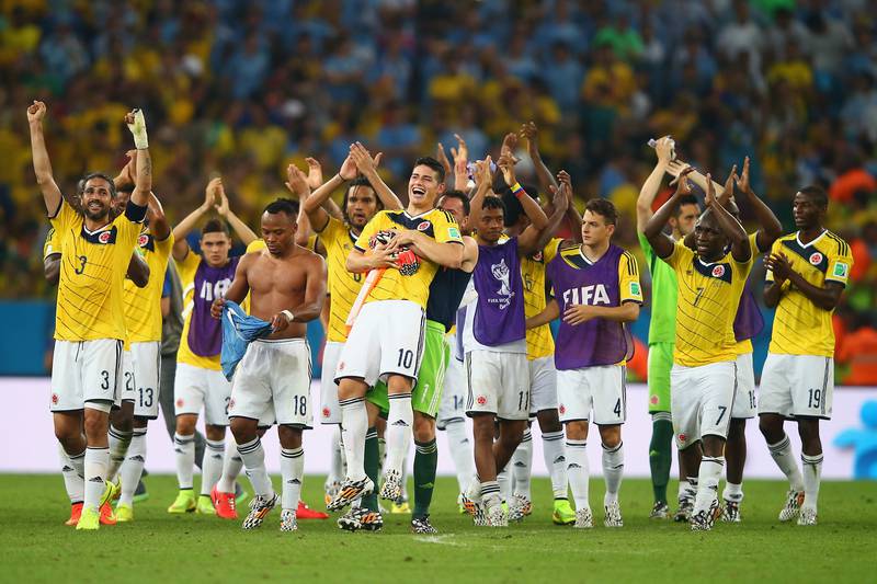 Colombia vs Uruguay: Brasil 2014