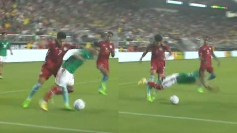 penalti de Luis Díaz en Colombia vs. México