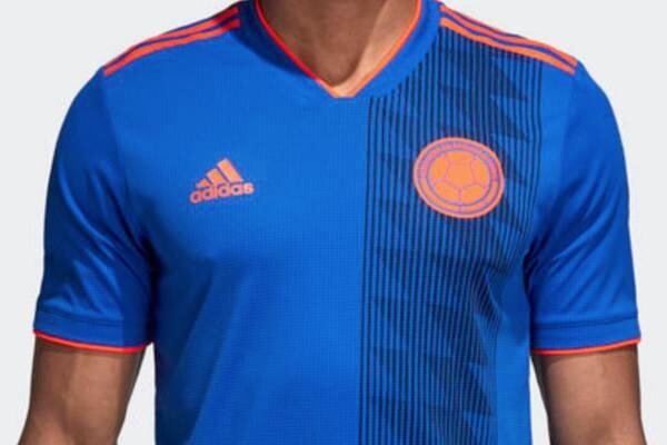 Segundo uniforme de Colombia para el Mundial Rusia 2018 completamente azul