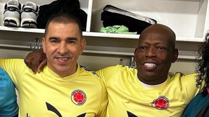 Faustino Asprilla y Víctor Hugo Aristizábal hicieron gol que recordó sus mejores épocas