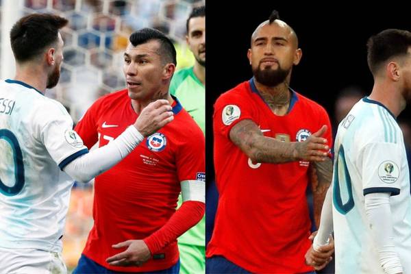 Video: Gary Medel y Arturo Vidal defendieron a Lionel Messi por críticas al arbitraje de Copa América Brasil 2019