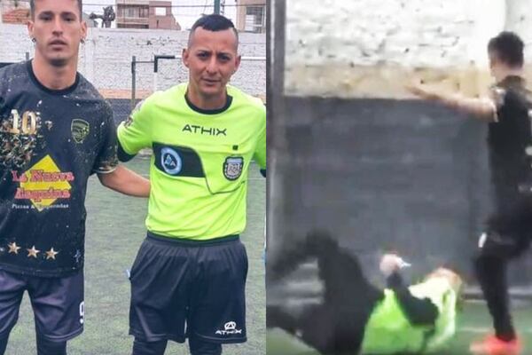 Tragedia en el futbol: jugador que agredió a un árbitro en la cabeza, se suicidó 