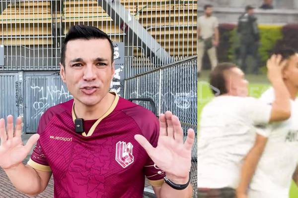 Juan Diego Alvira ‘se puso la camiseta’ y condenó al “peleón” que agredió a Cataño