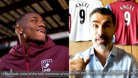 Casi suelta la lágrima: la bienvenida de Juan Pablo Ángel a Durán en el Aston Villa