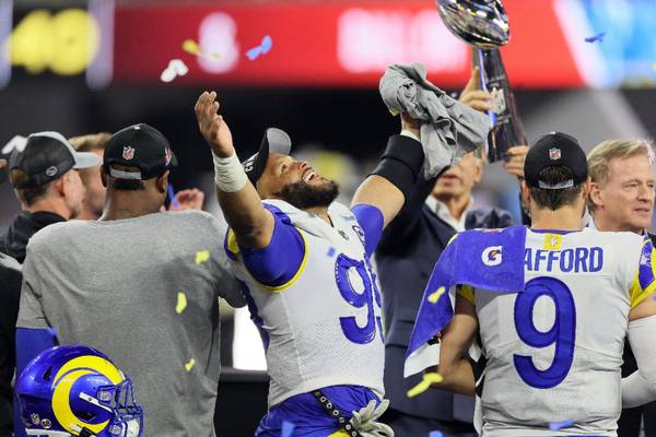 ¡Saluden al nuevo campeón! Los Angeles Rams ganaron el Super Bowl LVI