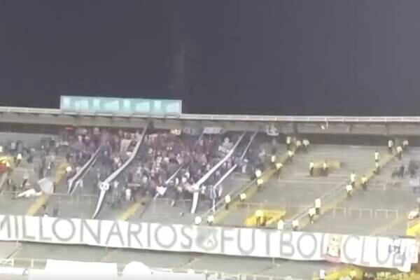 ¿Cuál sería la sanción por los incidentes al final de Millonarios VS Junior en El Campín? ¿Qué dice el club?
