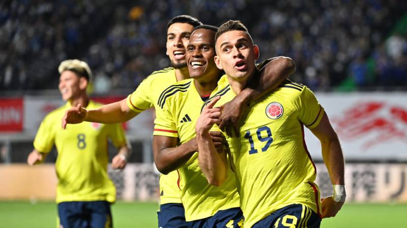 Colombia le ganó a Japón por 2-1 en juego amistoso.