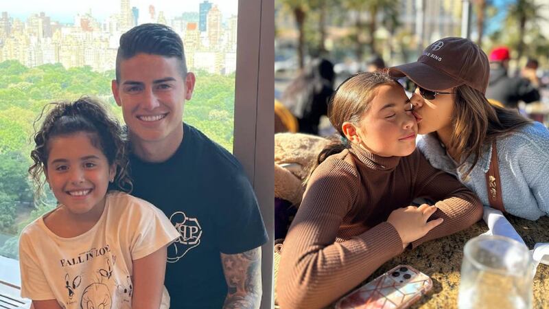 James Rodríguez y Daniela Ospina celebraron el cumpleaños de su hija