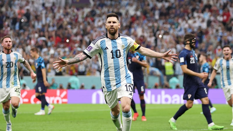 Gol de Lionel Messi en Argentina vs. Croacia por semifinales del Mundial Qatar 2022