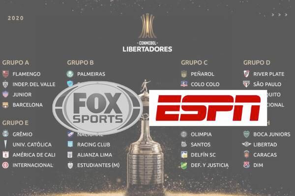 La Copa Libertadores 2020 pasará de Fox Sports a ESPN... Poco a poco