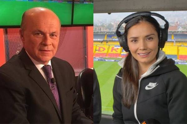 Audio: La corrección de Carlos Antonio Vélez a Diana Rincón en Santa Fe VS Millonarios por Win Sports