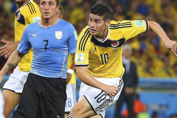 Video: Se cumplen 4 años del gol de James Rodríguez a Uruguay en el Mundial Brasil 2014