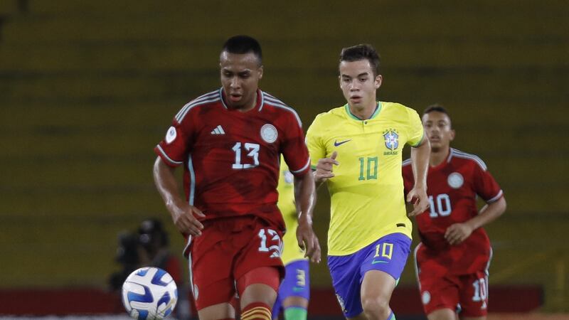 Colombia no pudo con Brasil y se complicó la clasificación en el Sudamericano Sub-17