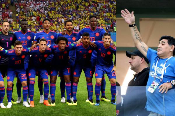 Video: Elogios de Diego Armando Maradona a Colombia por el partido contra Polonia