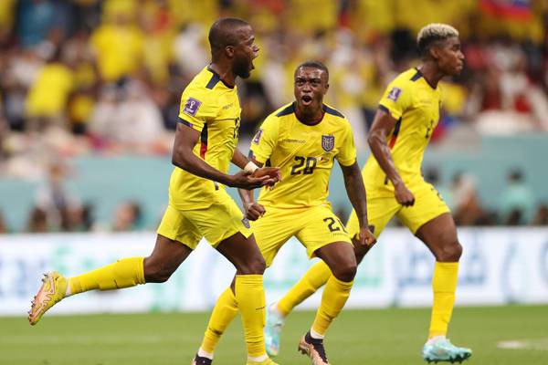 Ecuador camelló su primera victoria en Qatar 2022 y rompió un récord mundialista