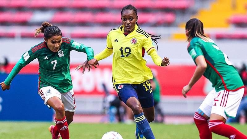 Colombia igualó con méxico en el Mundial Sub-20 Femenino