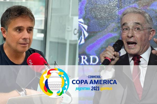 Video: Álvaro Uribe compartió la opinión de César Augusto Londoño sobre Copa América 2021... no cayó muy bien