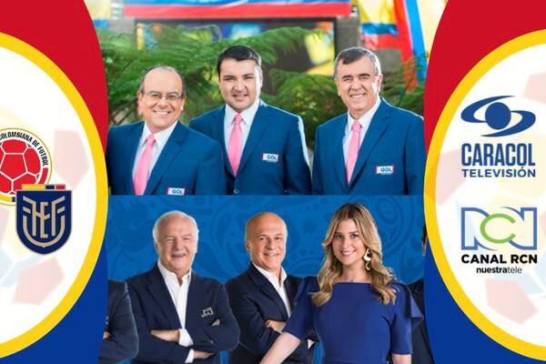 Rating de Caracol Televisión y Canal RCN con Colombia VS Ecuador de Copa América Brasil 2021