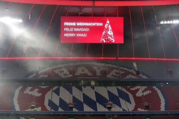 Buena parte del fútbol europeo se hace a un lado para darle paso a la navidad
