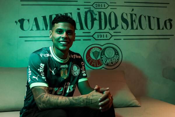 Richard Ríos, el talentoso jugador de Palmeiras que es novedad en la Selección Colombia