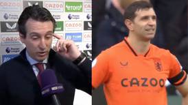 Técnico de Aston Villa enfureció y le pegó ‘jalonazo de orejas’ al ‘Dibu’ Martínez
