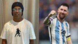 Ronaldinho aterrizó a quienes les sorprendió el nivel de Messi en este Mundial