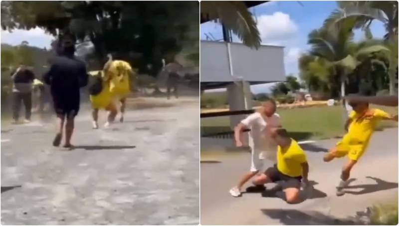 Indignación general contra equipo que agarró a golpes y piedra a un árbitro en Colombia