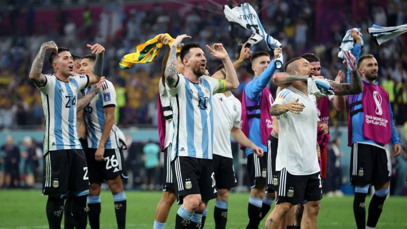 Modelos de Only Fans motivaron a los jugadores de Argentina