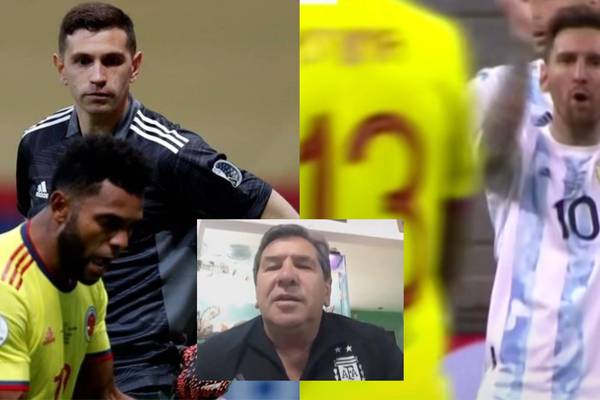 Video: Papá de Emiliano Martínez habló del problema con Miguel Borja y Yerry Mina en Colombia VS Argentina de Copa América 2021
