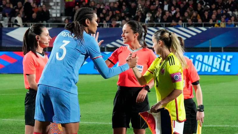 Francia 4-2 Colombia: amistoso femenino