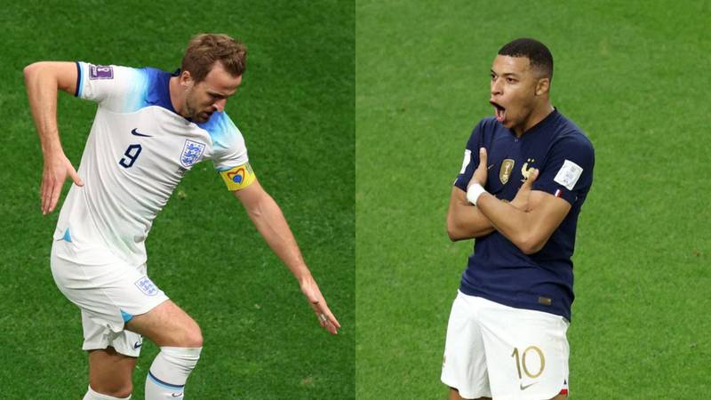 ¿Cuándo es el partido Inglaterra vs. Francia por los cuartos de final del Mundial Qatar 2022?