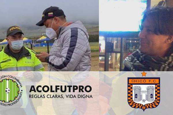 Imágenes: Fuerte pelea de Eduardo Pimentel por reunión de Acolfutpro con jugadores de Boyacá Chicó