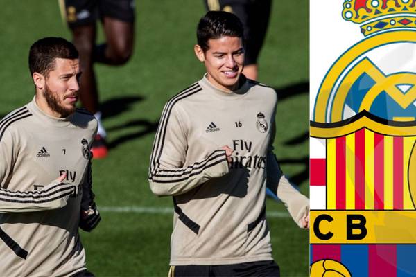 Según representante, James Rodríguez y Eden Hazard no se adaptaron al Real Madrid por el físico... ¿mejor el Barcelona?