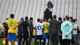 La FIFA ordena a Brasil y Argentina disputar juego suspendido 
