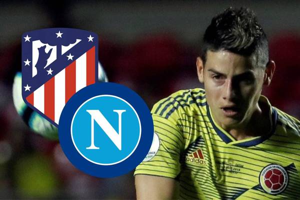 Video: Directivo de Atlético de Madrid acepta que quieren a James Rodríguez ¿Respuesta a la insistencia de Napoli?