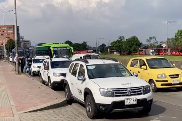 Por culpa de la Federación Colombiana de Fútbol se armó trancón en el Día sin carro en Bogotá