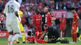 Salah se lesiona a pocos días de disputar la final de la Champions League