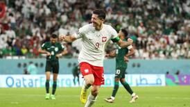 Lewandowski ‘se sacó la sal’: anotó y guio a Polonia a la victoria ante Arabia