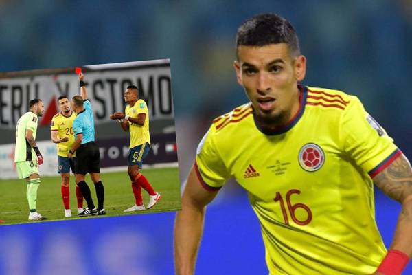 Video: Primeras palabras de Daniel Muñoz sobre su debut con expulsión en la selección Colombia