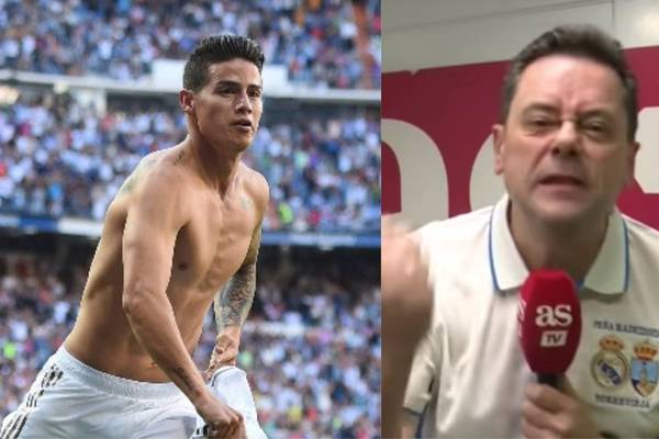 Grandes elogios por convocatoria de James Rodríguez para Real Madrid VS Valencia por la Supercopa de España 2020